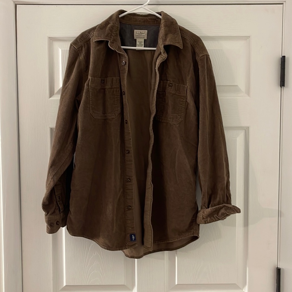 L.L. Bean Men’s M Corduroy Overshirt